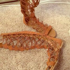 Charlotte Russe tall sandals